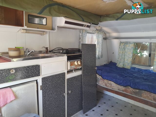 Hilltop popup retro Caravan reg to 3/26