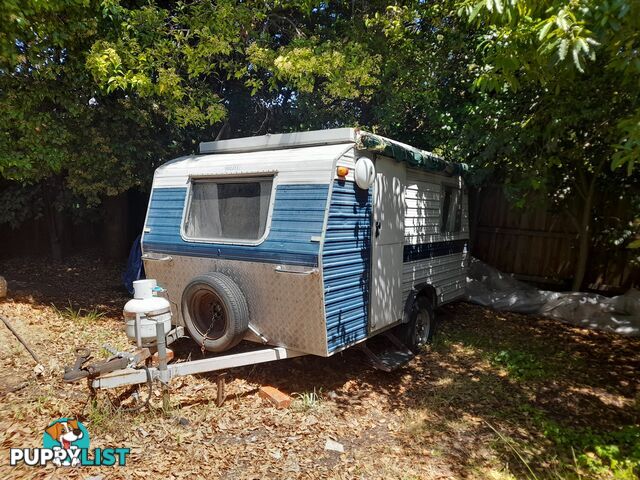 Hilltop popup retro Caravan reg to 3/26