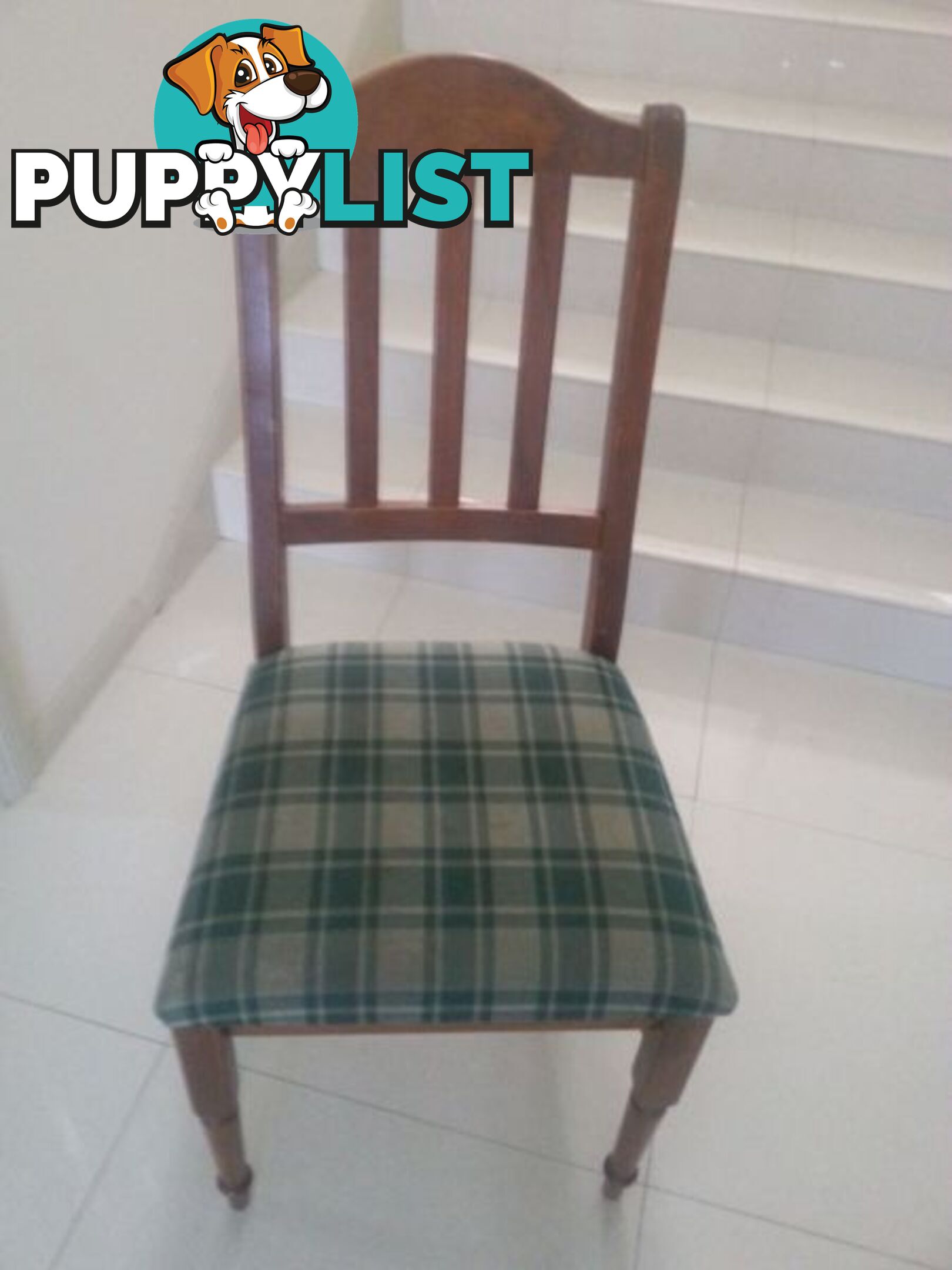 5 solid timber chair s