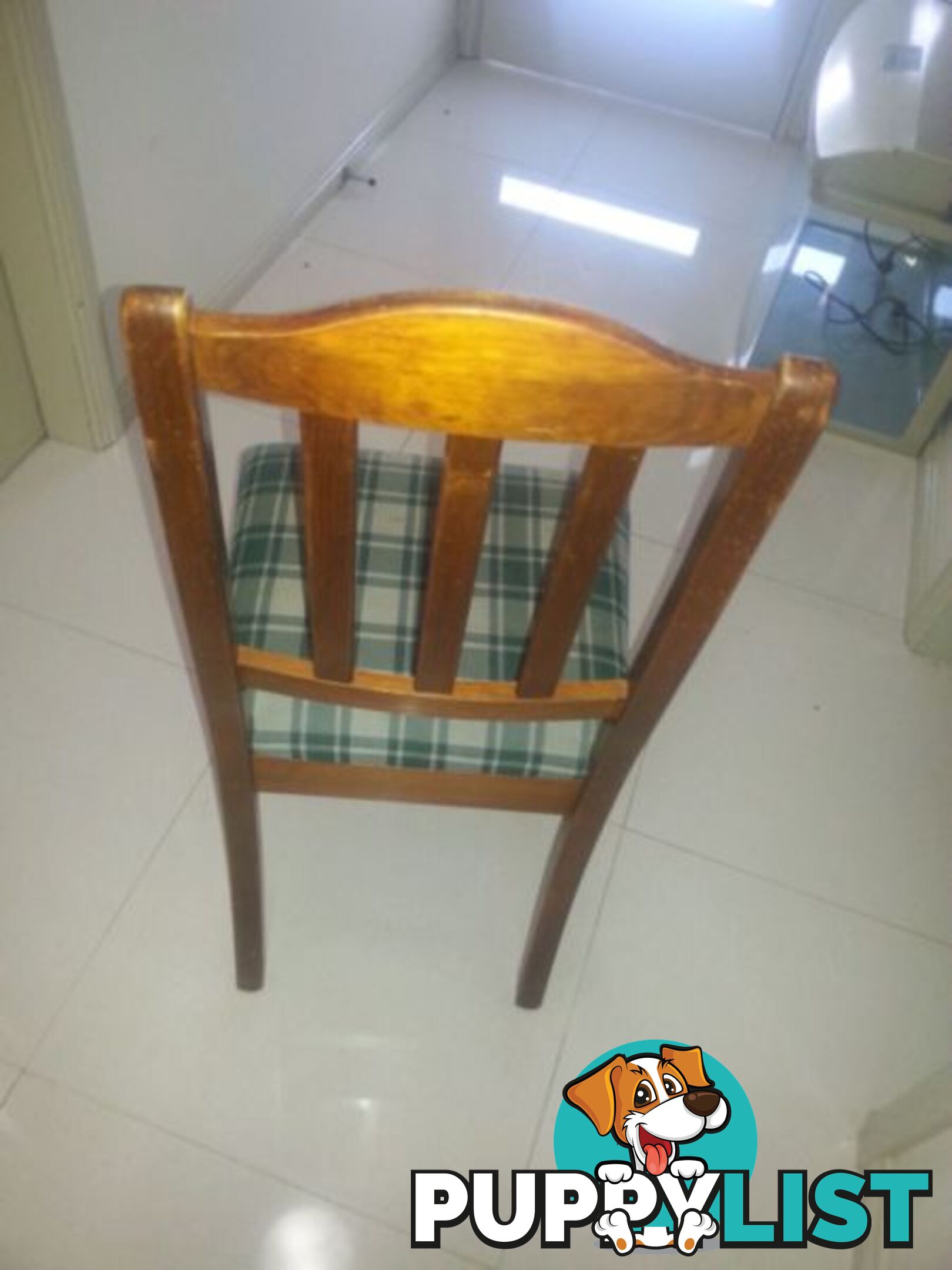 5 solid timber chair s