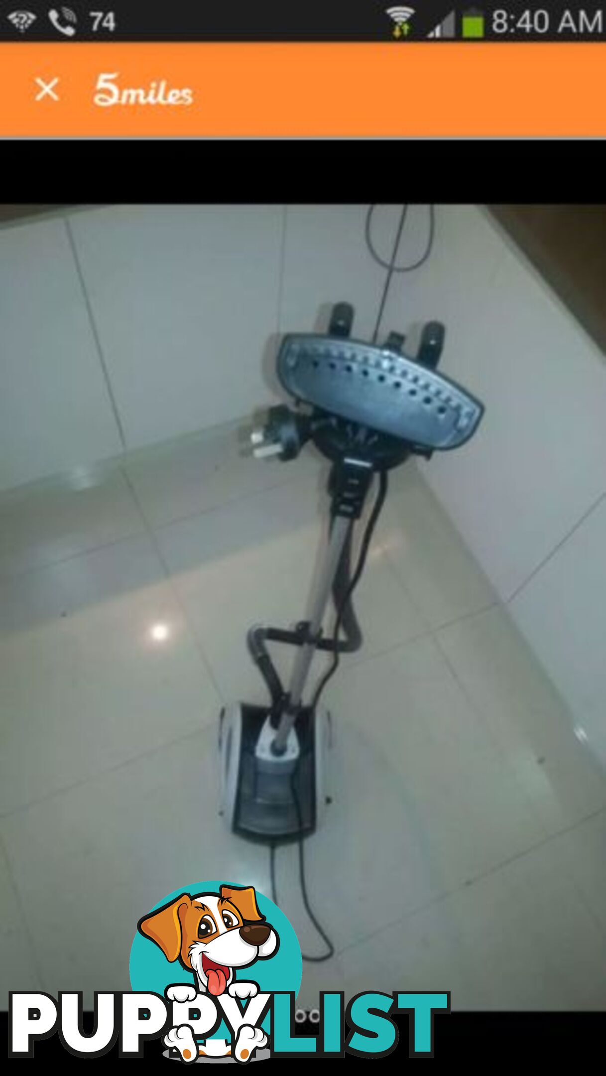 clothes steamer