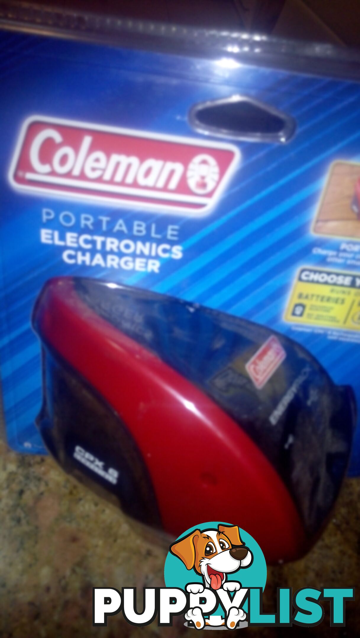 Coleman phone charger