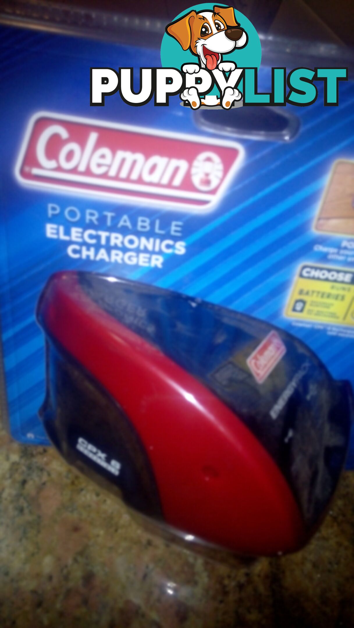 Coleman phone charger