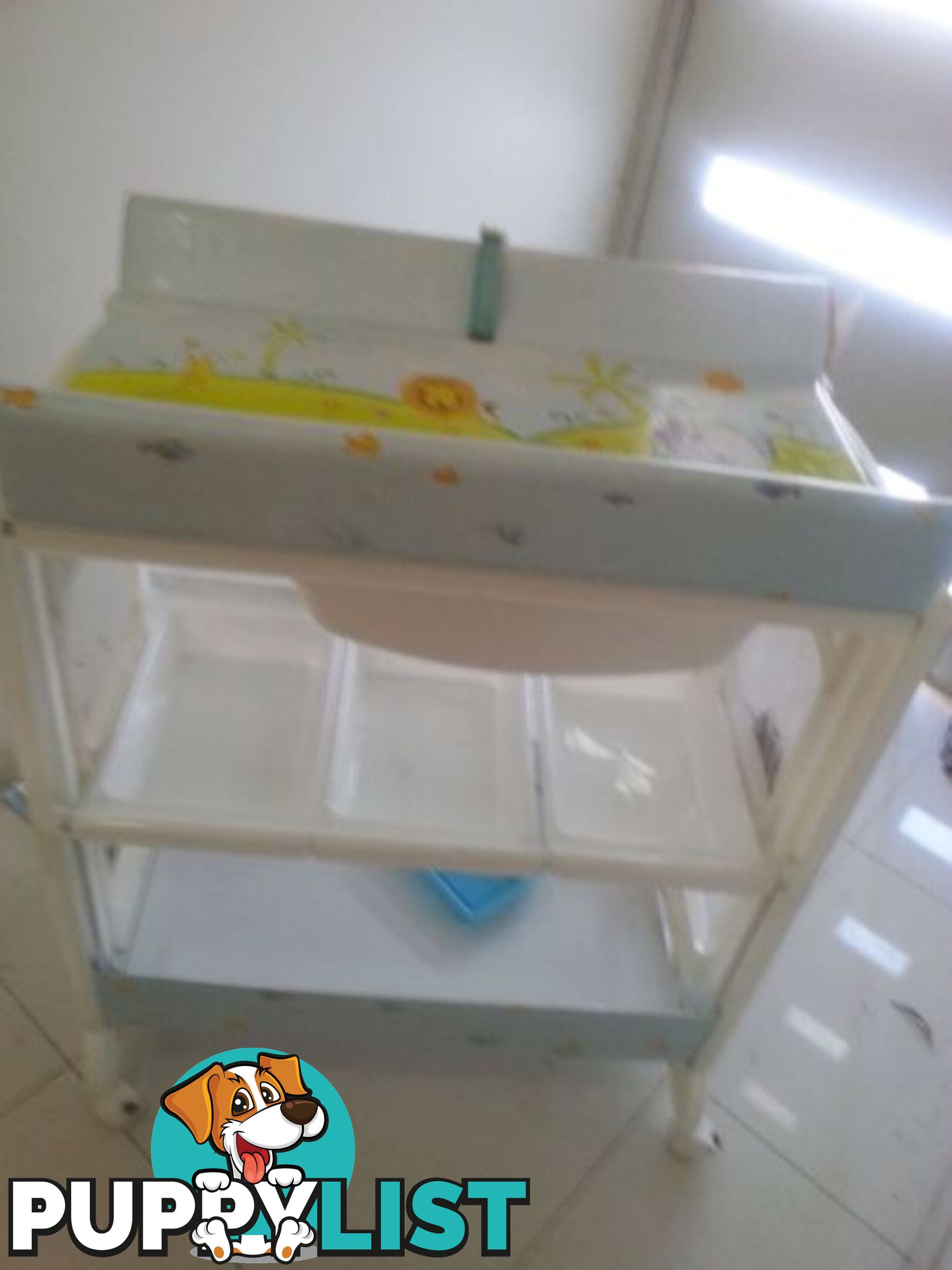 baby change table