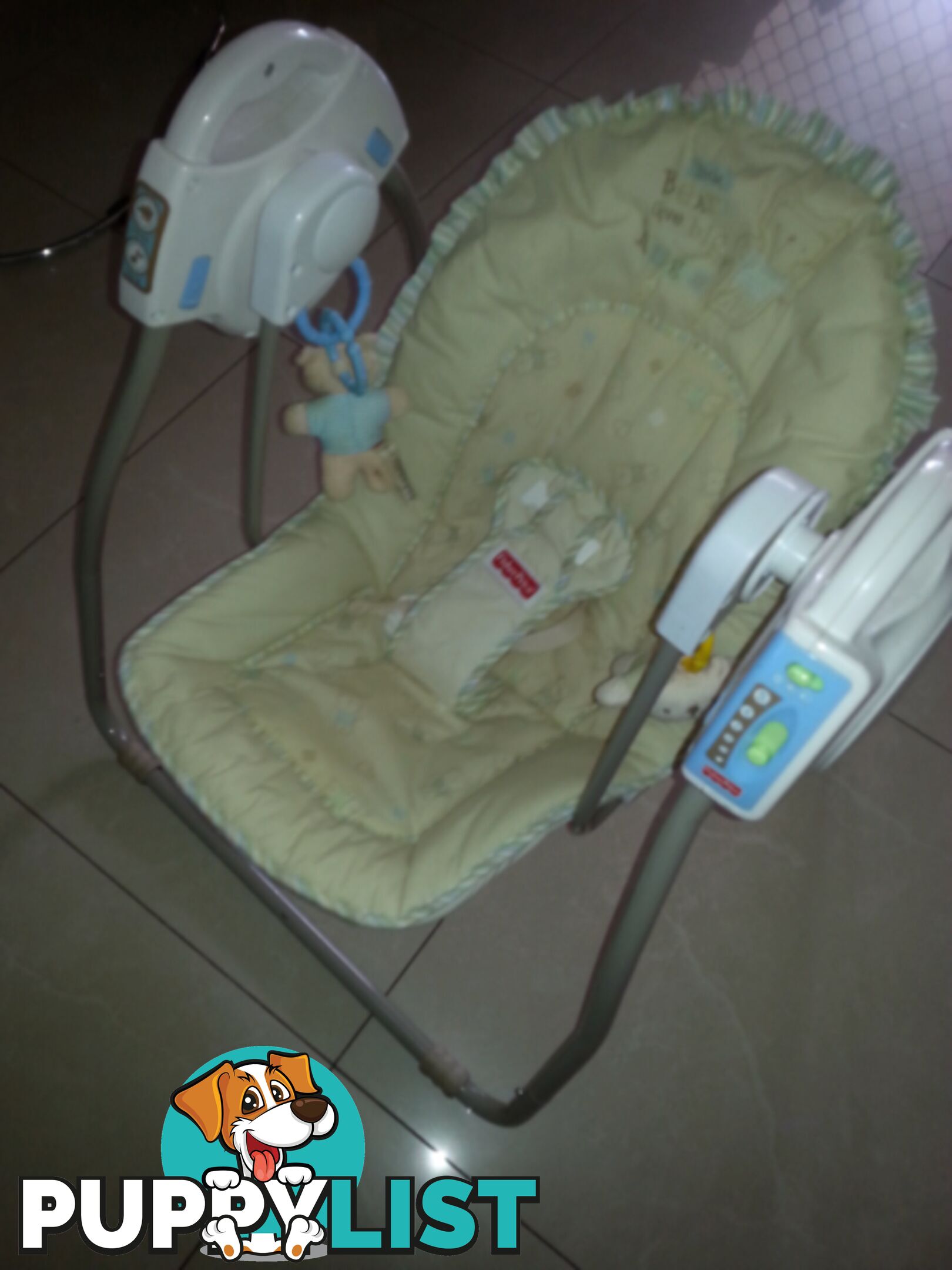 fisher price baby swing and music