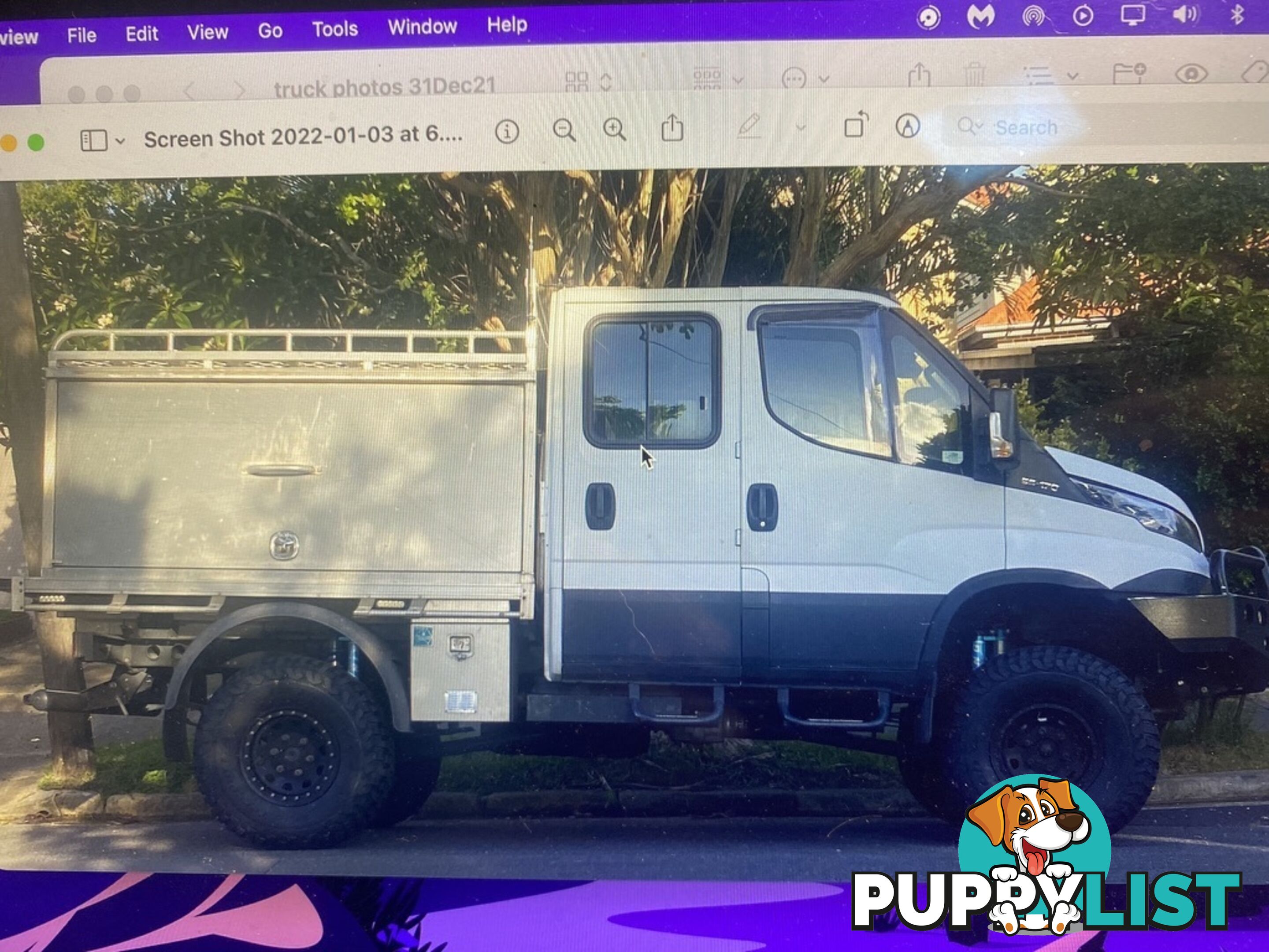 2016 Iveco Daily Cab Chassis Truck 4x4