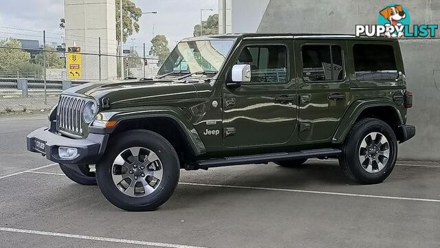 2023 JEEP WRANGLER UNLIMITED OVERLAND JL HARDTOP