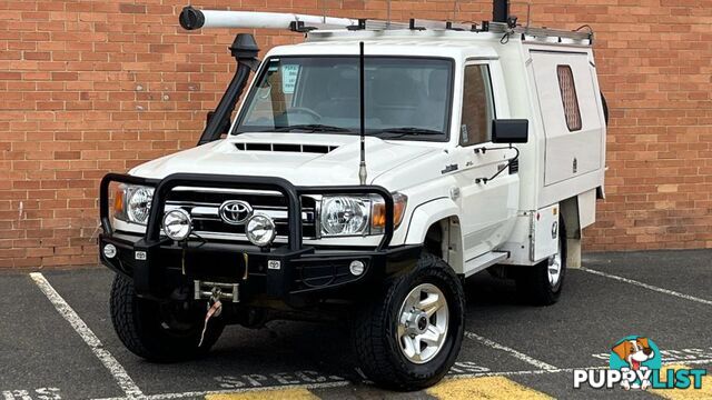 2018 TOYOTA LANDCRUISER GXL VDJ79R CAB CHASSIS