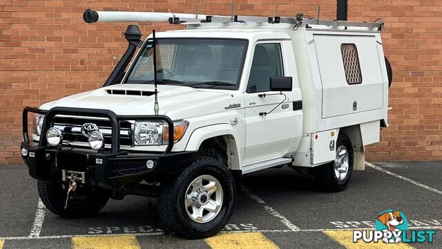 2018 TOYOTA LANDCRUISER GXL VDJ79R CAB CHASSIS