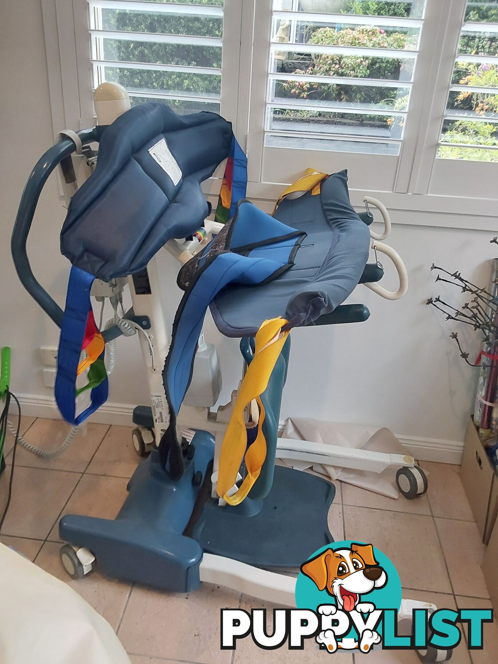 Sit to stand lifter