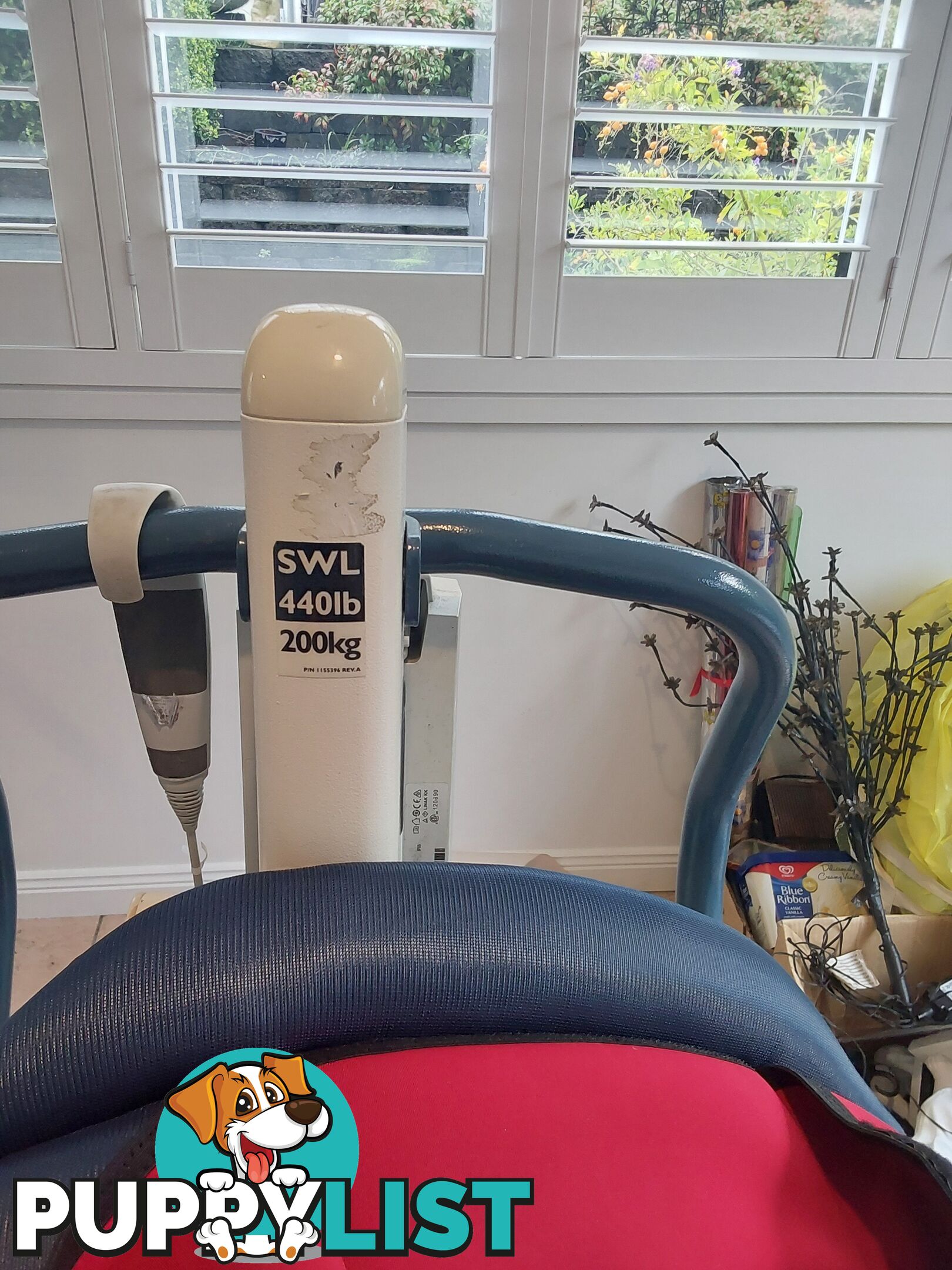 Sit to stand lifter
