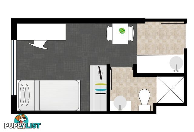 SINGLE - STUDIO SINGLE (1 PERSON) - UNILODGE ON MARGARET