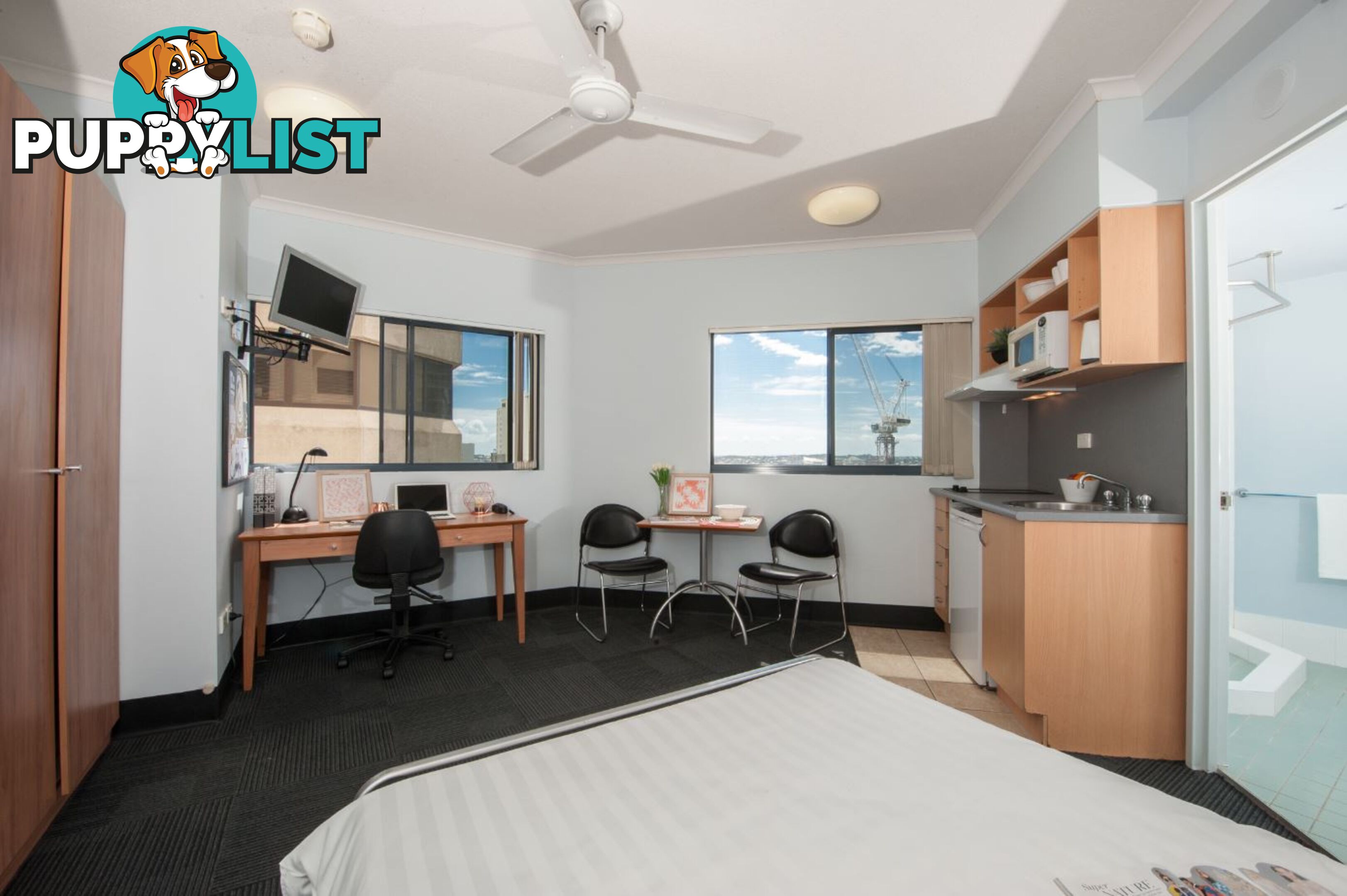 AIR-CONDITIONED - STUDIO CORNER DELUXE (1 OR 2 PERSONS) - UNILODGE ON MARGARET
