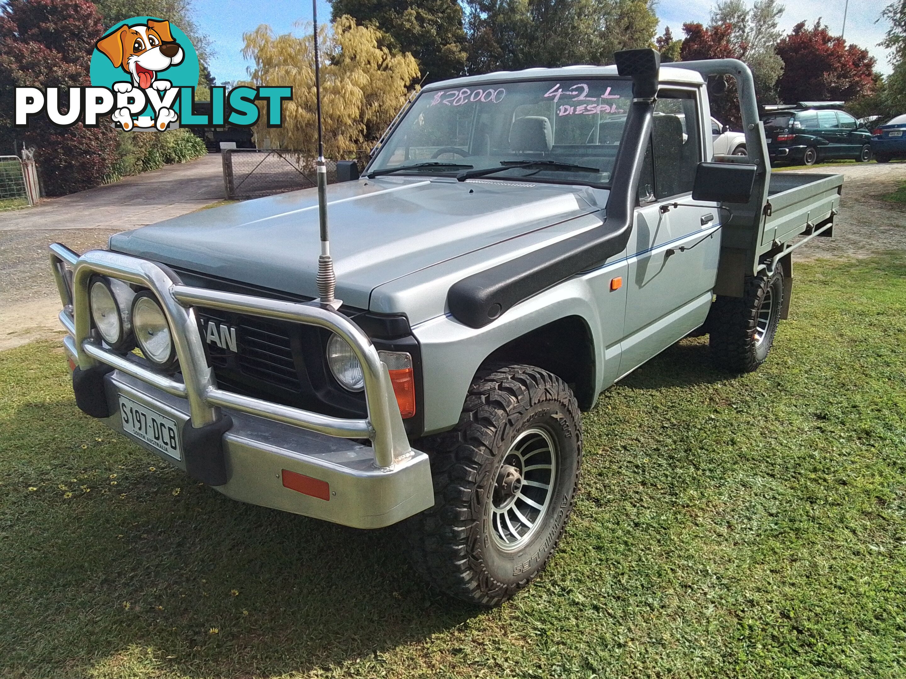 1988 Nissan Patrol Y60 Ute Manual,registered