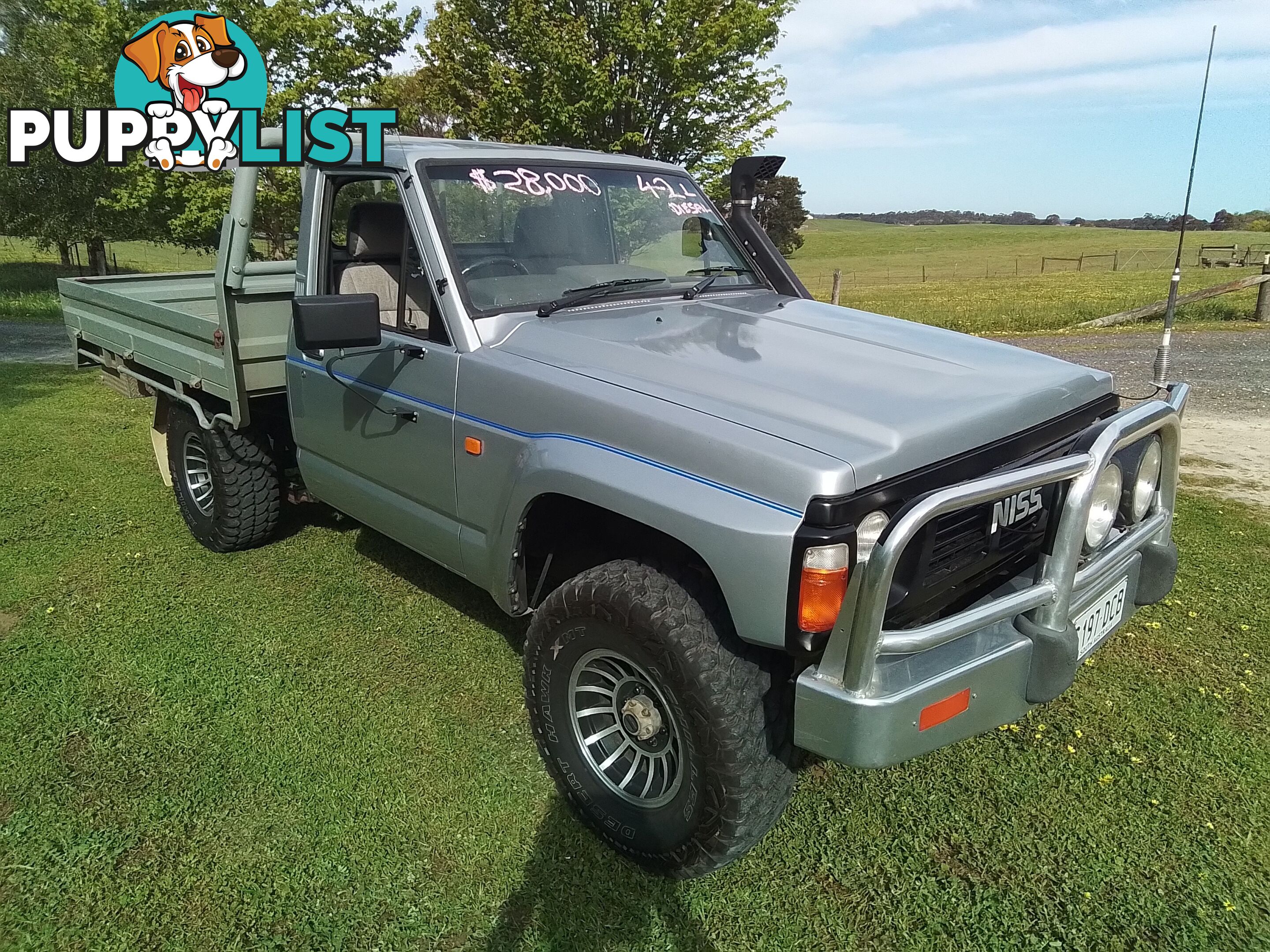 1988 Nissan Patrol Y60 Ute Manual,registered