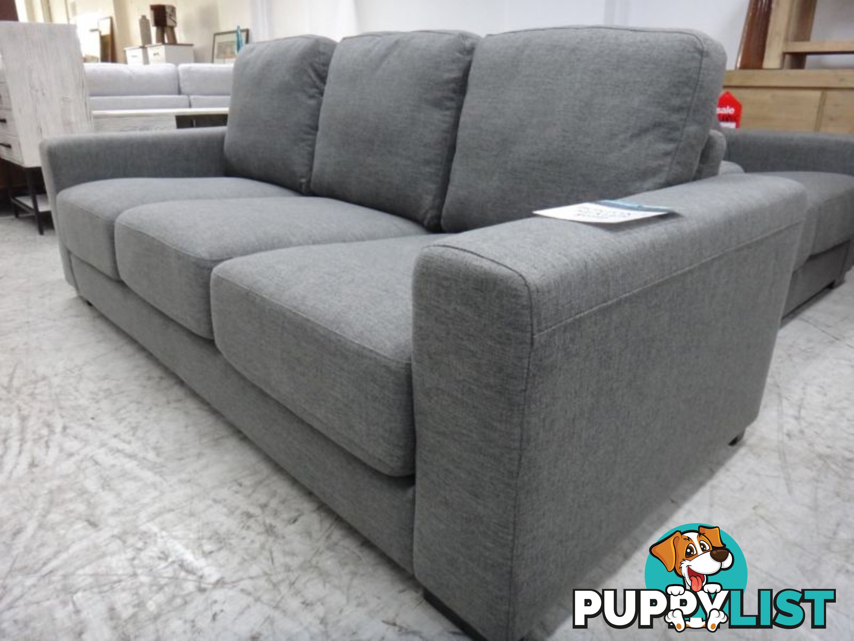 NEW BOSTON 3 & 2 SEATER SOFAS in 2 COLOURS - CLEARANCE OUTLET