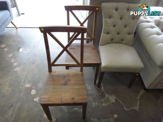 NEW LINCOLN DINING CHAIRS - SOLID TIMBER NEW