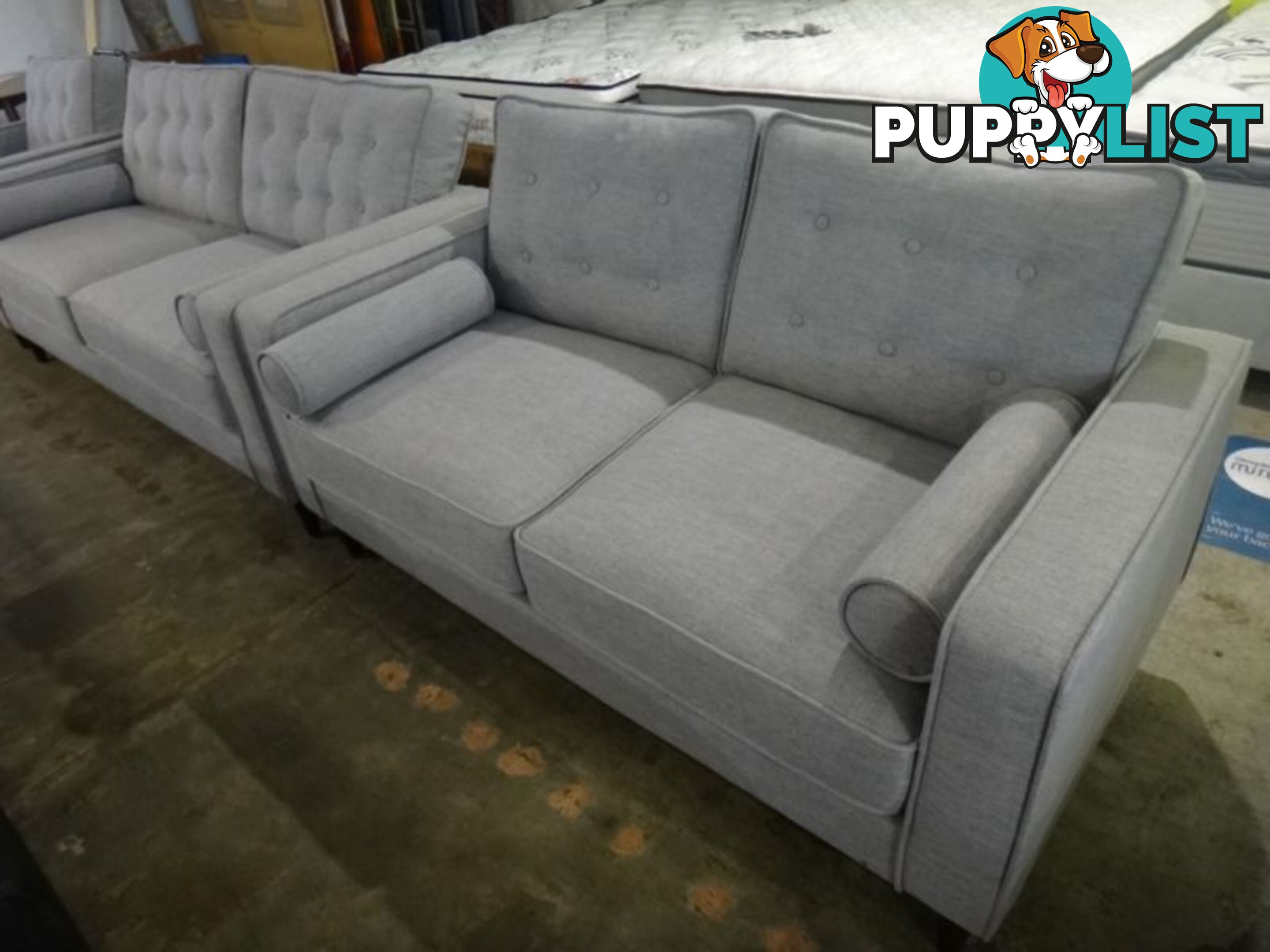 DIAMOND CITY SOFAS - 3S + 2S + AC - NEW RETRO DESIGNS 2 COLOURS