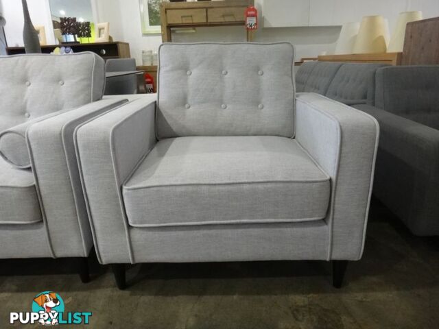 DIAMOND CITY SOFAS - 3S + 2S + AC - NEW RETRO DESIGNS 2 COLOURS