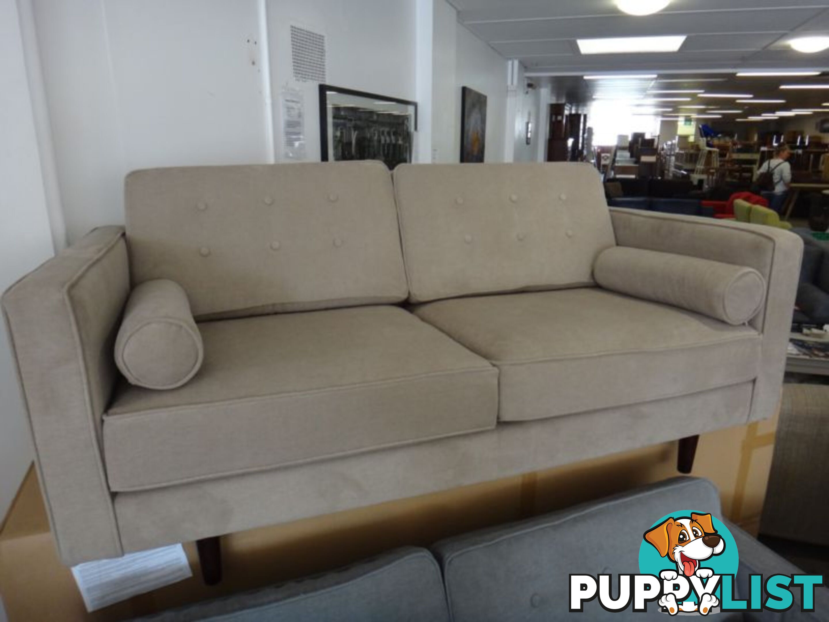 NEW RETRO SOFAS - FURNITURE DISCOUNT WAREHOUSE. $500