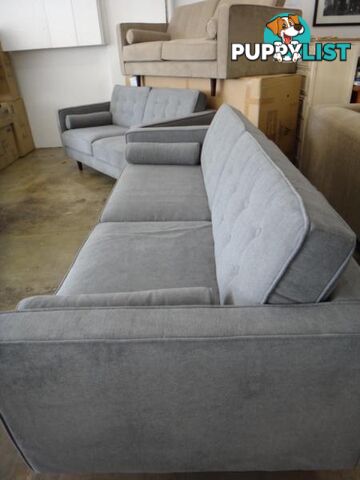 NEW RETRO SOFAS - FURNITURE DISCOUNT WAREHOUSE. $500