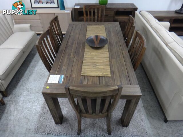 NEW DARWIN DINING TABLE - 7 PIECE DINING SET AVAILABLE