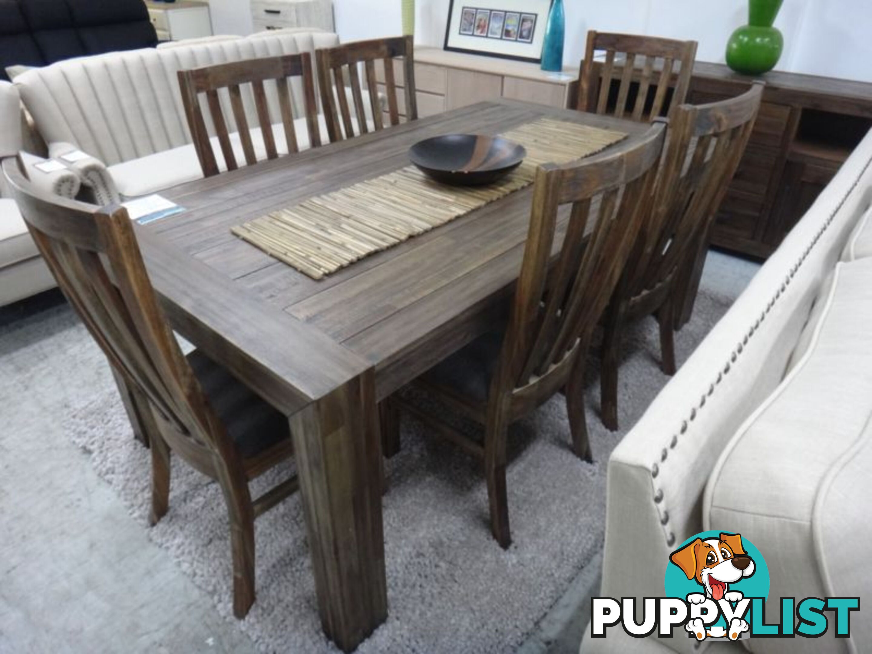 NEW DARWIN DINING TABLE - 7 PIECE DINING SET AVAILABLE