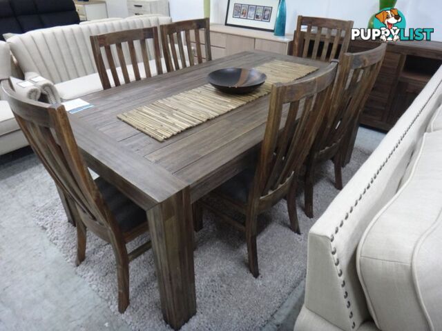 NEW DARWIN DINING TABLE - 7 PIECE DINING SET AVAILABLE