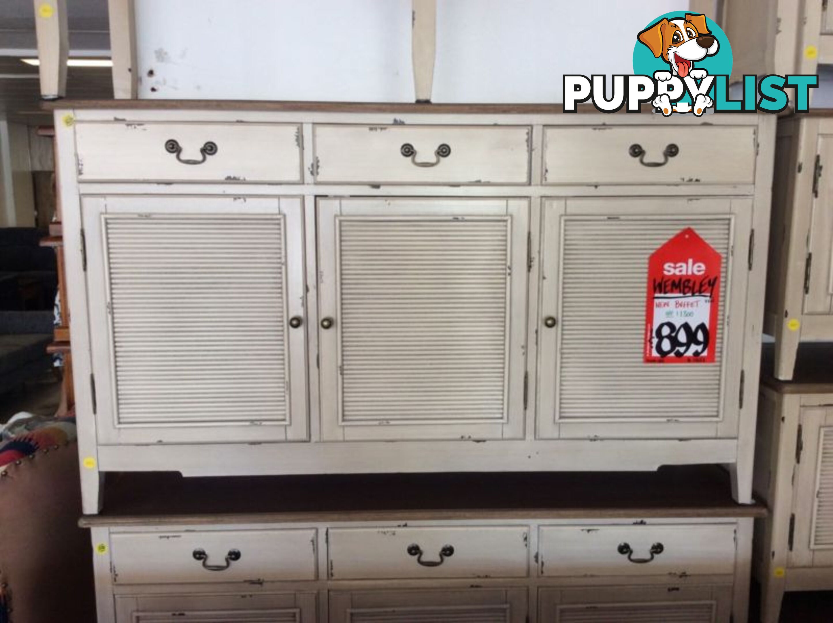 REDUCED FROM $869! NEW BUFFET! FURNITURE DISCOUNT WAREHOUSE