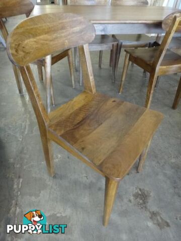 NEW RETRO DINING CHAIR - SOLID MANGO WOOD - DANISH DESIGN