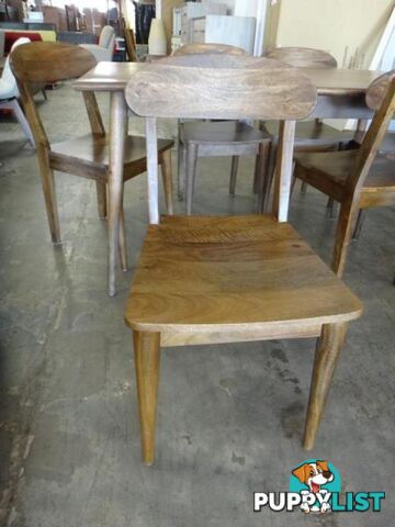 NEW RETRO DINING CHAIR - SOLID MANGO WOOD - DANISH DESIGN