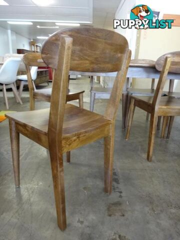 NEW RETRO DINING CHAIR - SOLID MANGO WOOD - DANISH DESIGN