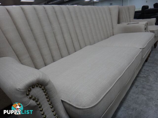 NEW CLEO SOFAS - 3 SEATER + ARMCHAIR - DISCOUNT SHOWROOM