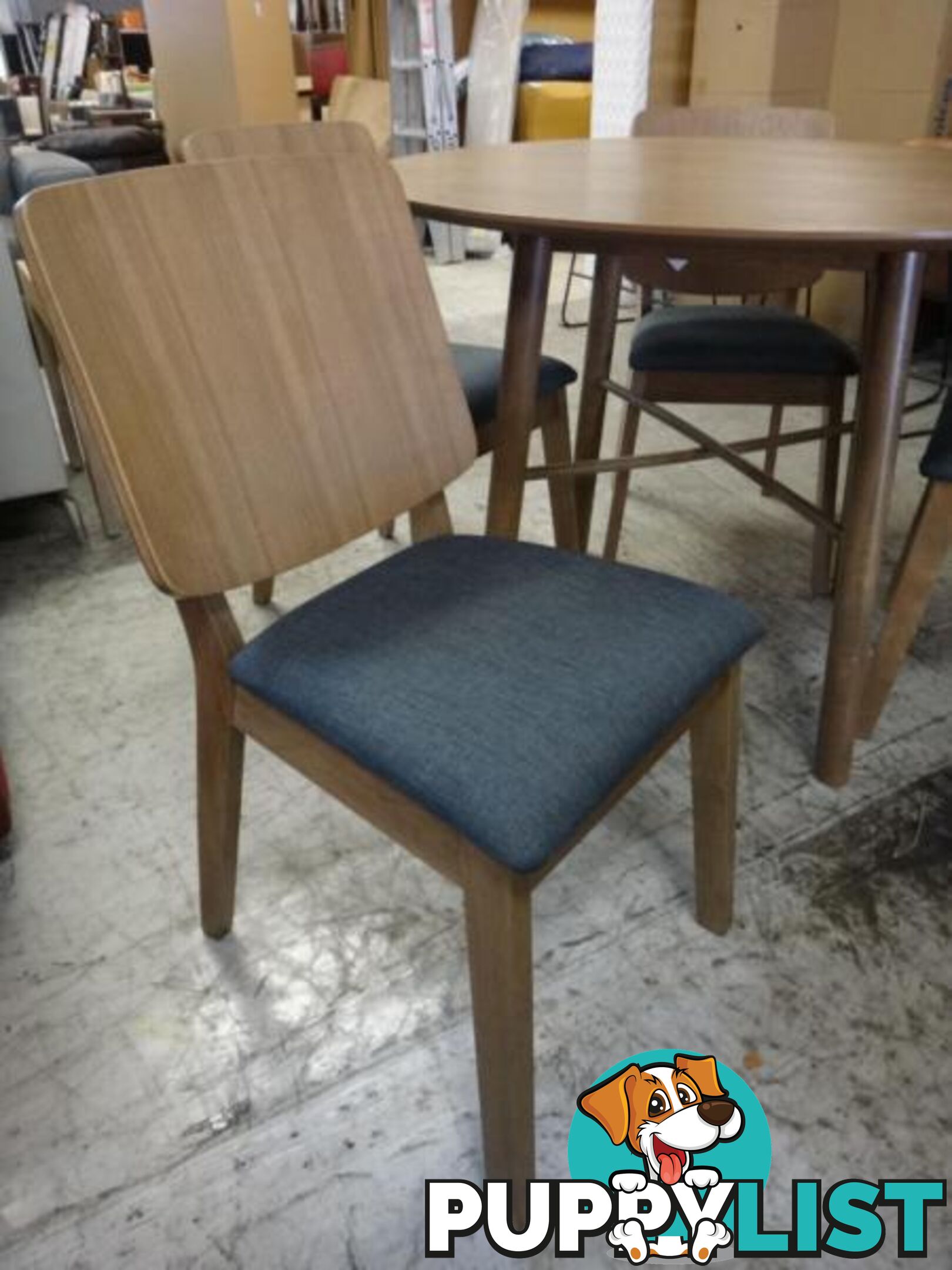 NEW DENMARK 5 PIECE DINING - DESIGNER RETRO FURNITURE SHOWROOM