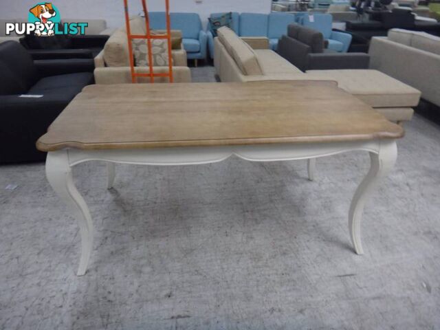 COTTAGE DINING TABLE - White Timber