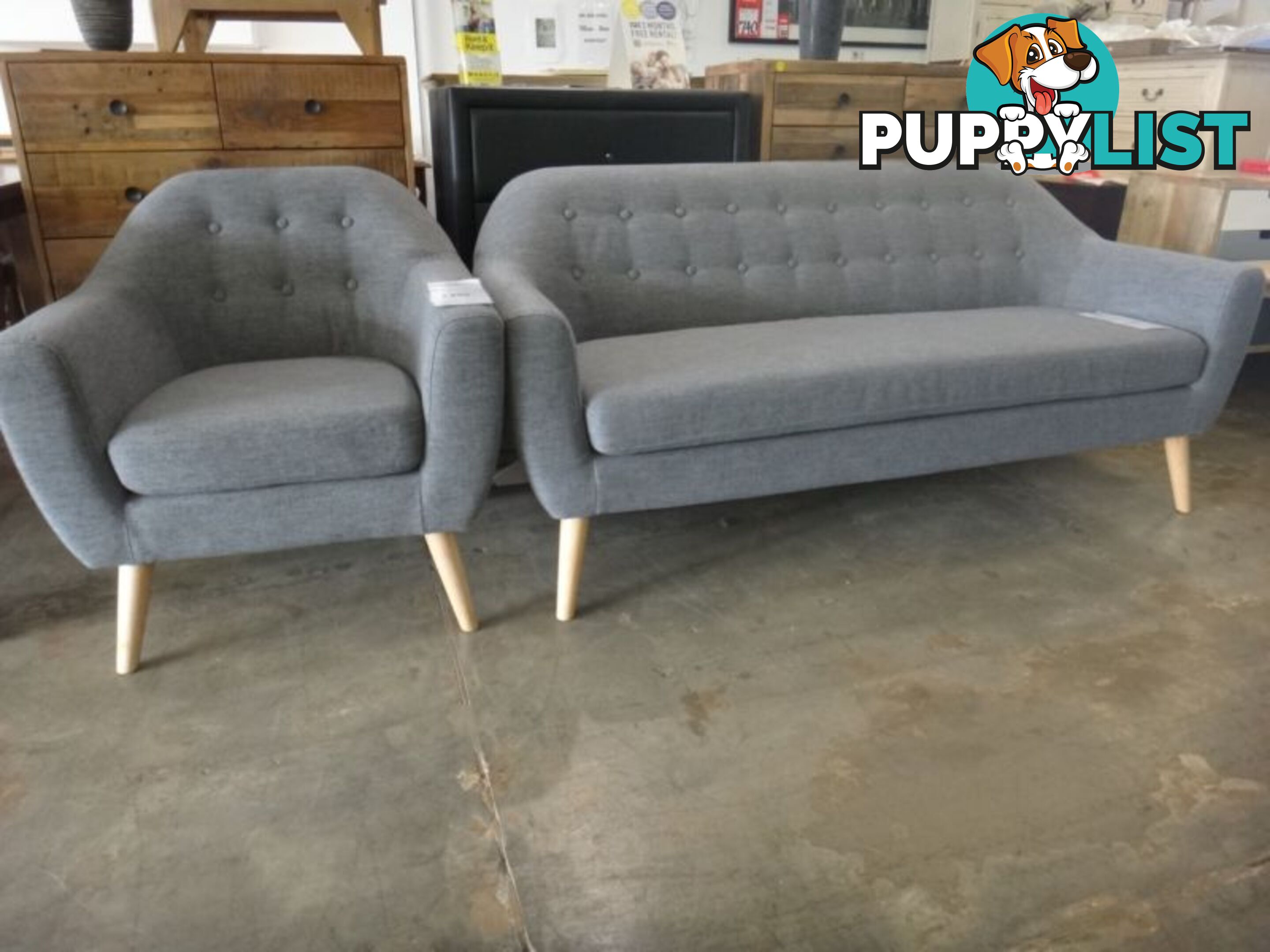 NEW RETRO SOFAS - FURNITURE DISCOUNT WAREHOUSE. 50% - 80% OFF