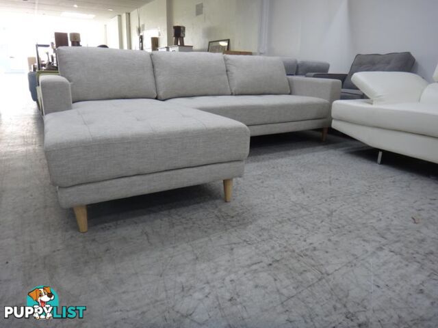 NEW CASPER 3 SEATER CHAISE - FURNITURE DISCOUNT SHOWROOM