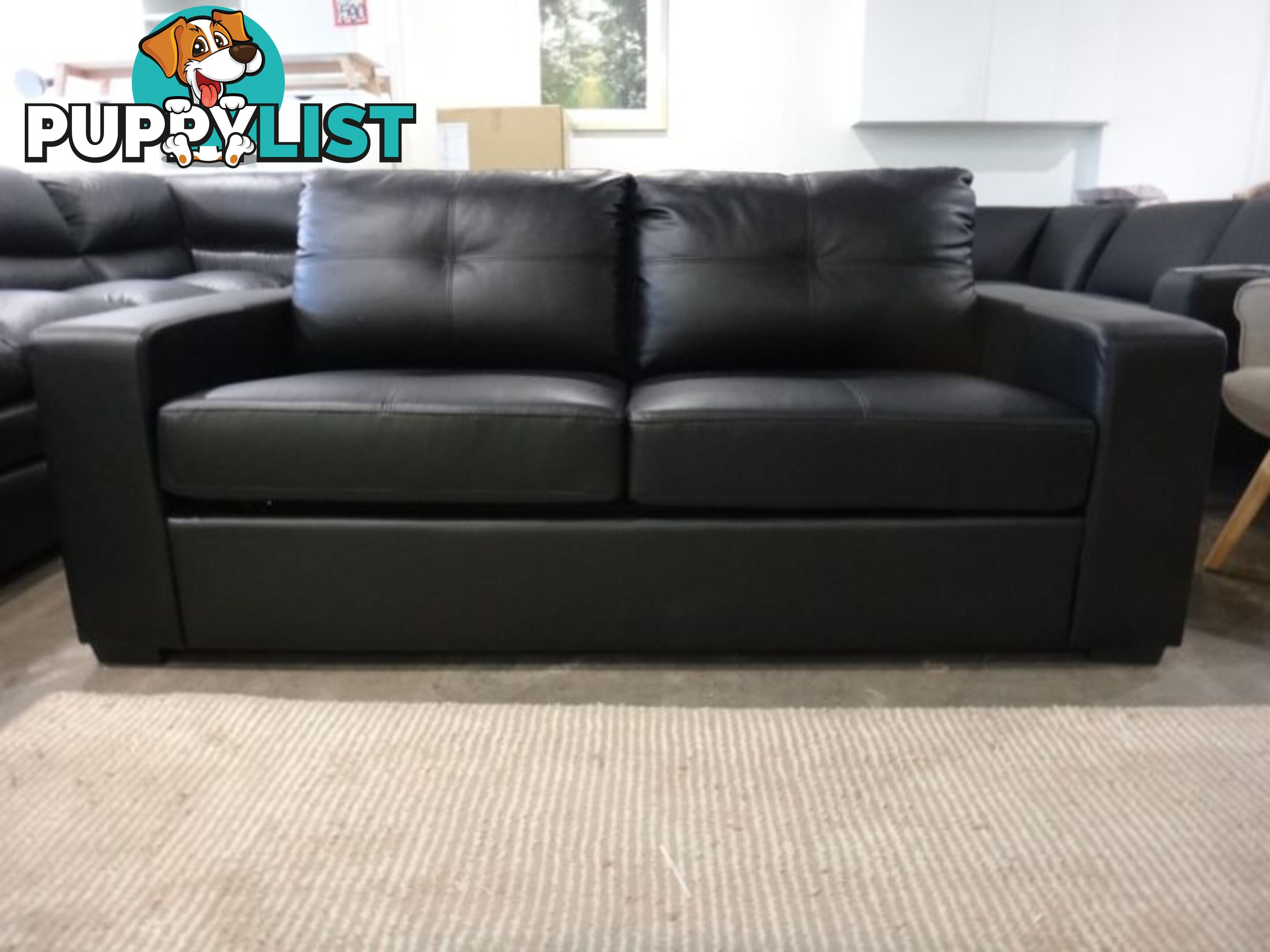 DIAMOND SOFA BED 2 SEATER - LOUNGE CLEARANCE OUTLET