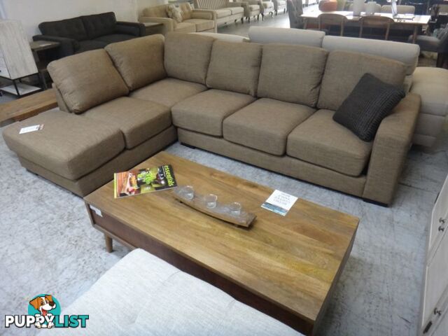 NEW BOSTON CORNER SOFA - COCOA LHF and RHF AVAILABLE