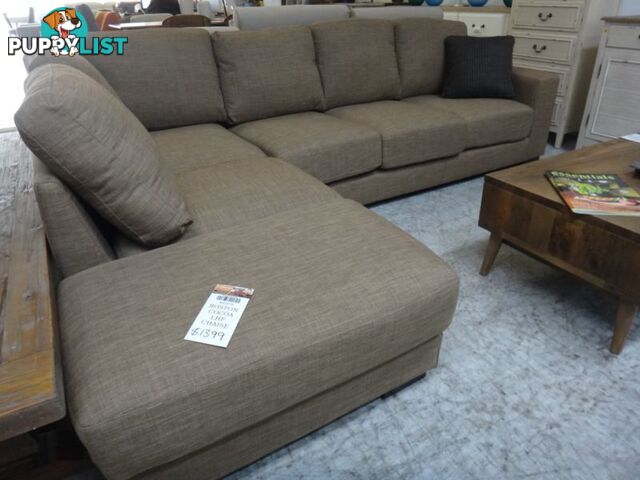 NEW BOSTON CORNER SOFA - COCOA LHF and RHF AVAILABLE