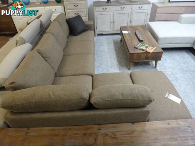 NEW BOSTON CORNER SOFA - COCOA LHF and RHF AVAILABLE