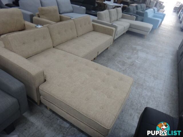 NEW ROBINSON SOFA REVERSABLE CHAISE - DISCOUNT SHOWROOM