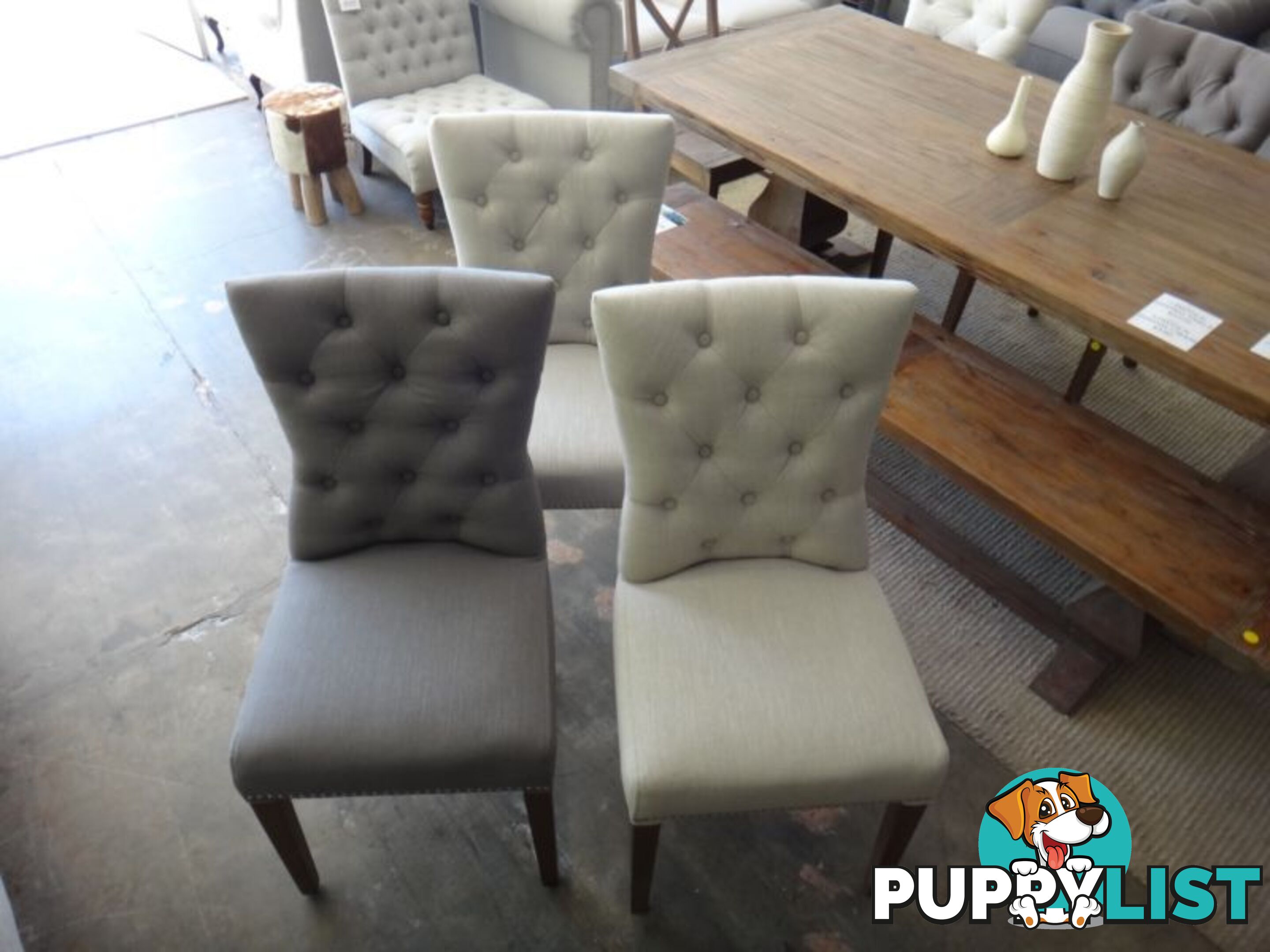 NEW VICTORIA DINING CHAIRS - 2 COLOURS AVAILABLE