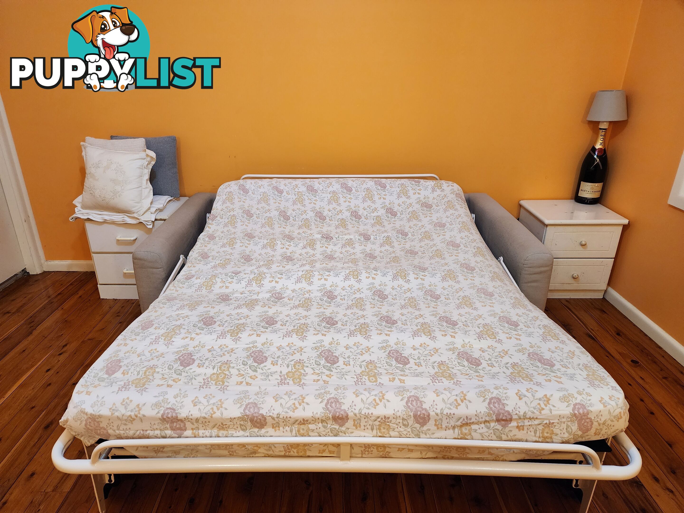 Three seater sofa bed
