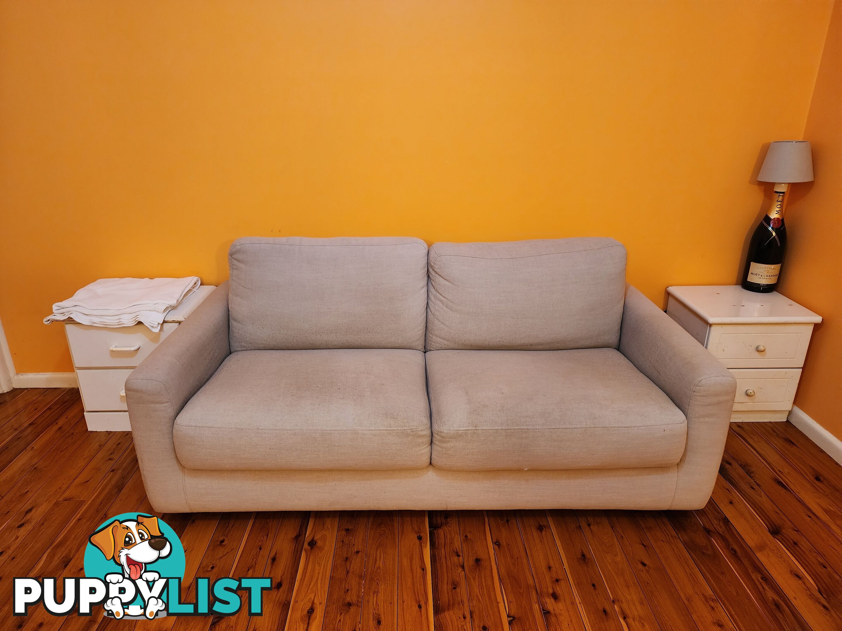 Three seater sofa bed