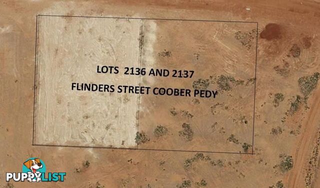 Lot 2136/2137 Flinders St Coober Pedy SA 5723