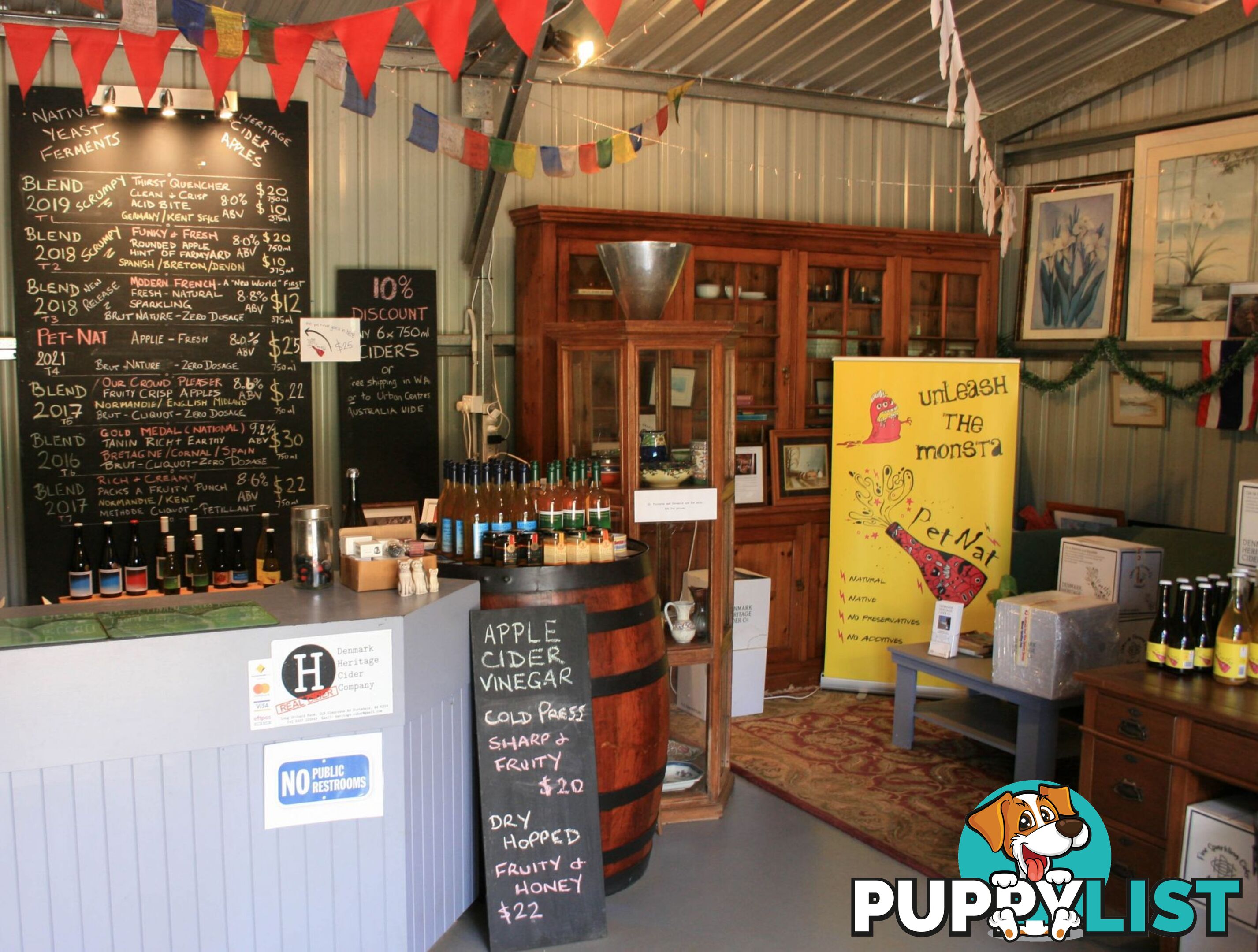 The Denmark Heritage Cider Company 218 Glenrowan Road Scotsdale WA 6333