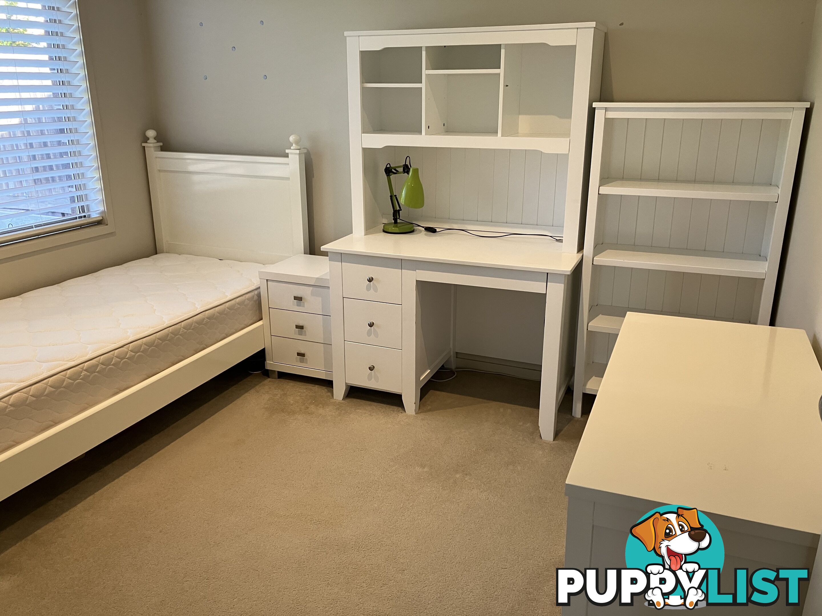 Children room furniture set - 5 bedroom furniture pieces