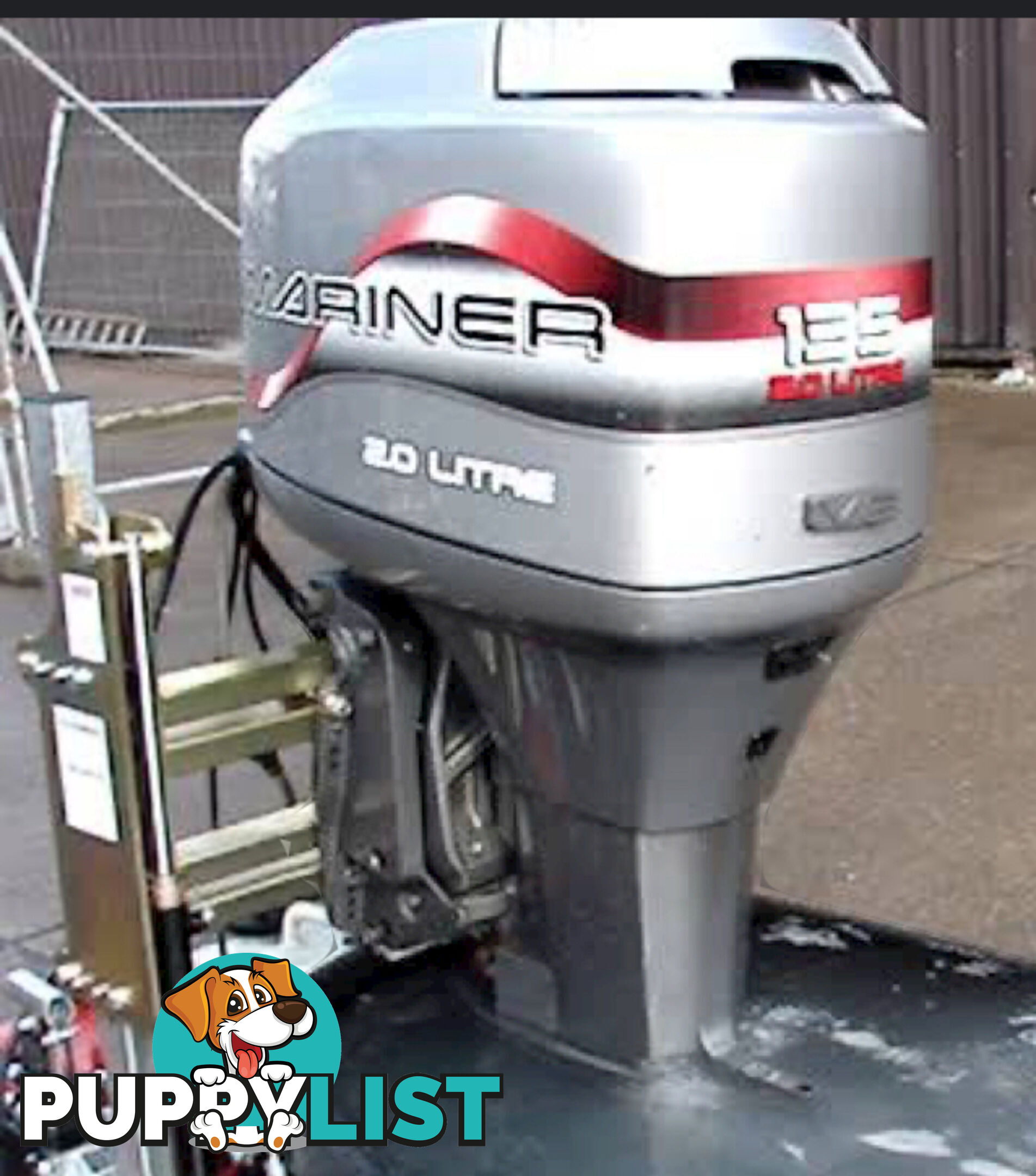 135 HP MARINER 2 STROKE OUTBOARD