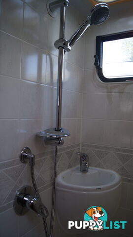 2011 Duet Bunk shower toilet 